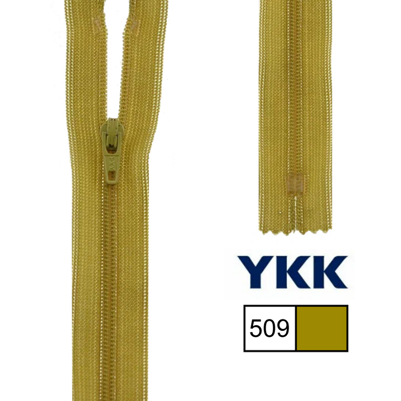 Застежка-молния витая тип 3 (4,15мм), неразъемная, длина 16см, YKK, 0561179/16. Фото N79