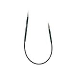 Спицы круговые укороченные асимметричные "Zing" 3мм/25см, длина спицы 7см и 4,5см, KnitPro, 47054