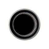 Пуговица на ножке, размер 25мм, черный/серебристый, Union Knopf by Prym, U0453917025808201-12