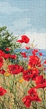        Maia "Clifftop Poppies View" 28,5*12,5, MEZ , APC416      