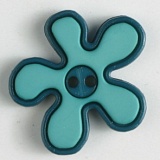 Пуговица, размер 20мм, пластик, Dill, 281041/20-12