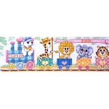 Купить недорого   Набор для вышивания Anchor "Train Birth Sampler" 13*40см, MEZ Венгрия, ACS11  в интернет магазине Фэмили хоби