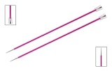Спицы прямые "Zing" 10мм/25см, KnitPro, 47248