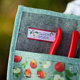 Этикетка тканая "Glucksstuck" 20*45мм, Acufactum Ute Menze, 35330