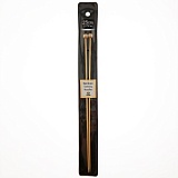 Спицы прямые "Bamboo" 2,75мм/25см, бамбук, натуральный, 2шт в упаковке, Tulip, KNS100275