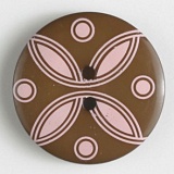 Пуговица, размер 25мм, пластик, Dill, 330709/25-12