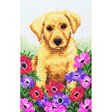 Купить недорого   Набор для вышивания Anchor "Puppy" 23*16см, MEZ Венгрия, PCE759  в интернет магазине Фэмили хоби