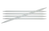 Спицы чулочные "Basix Aluminum" 2мм/15см, KnitPro, 45101