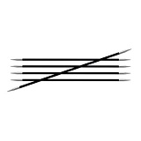 Спицы чулочные "Karbonz" 4мм/15см, KnitPro, 41113