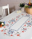 Купить недорого   Набор для вышивания Anchor: скатерть "Folklore Tablecloth" 140*240см, MEZ Венгрия, 9240000-07132  в интернет магазине Фэмили хоби