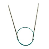 Спицы круговые укороченные "Mindful" 3мм/40см, нержавеющая сталь, серебристый, KnitPro, 36055