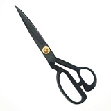 Ножницы портновские "Premium Line Carbon", длина 25см, углеродистая сталь, черный, Kleiber, 923-11