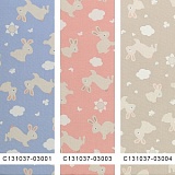  MEZfabrics "Bunny & Cloud",  144-146,  MEZ, C131037