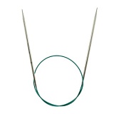 Спицы круговые "Mindful" 3,5мм/60см, нержавеющая сталь, серебристый, KnitPro, 36077