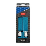 Подтяжки мужские спорт M-L, 35мм/120см, джинсовый, 70%хлопок, 30%эластодин 944555