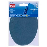 Заплатки термокреевые 9,5*14,5см, искусственная замша, джинсово-синий, 2шт в упаковке, Prym, 929038