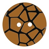 Пуговица, размер 23мм, пластик, Dill, 344864/23-12