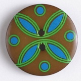 Пуговица, размер 25мм, пластик, Dill, 330707/25-12