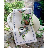        Anchor:  "Bird & Blue Flowers Runner" 28*80, MEZ , 9240000-03103      