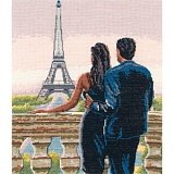 Купить недорого   Набор для вышивания Maia "Big City Rendezvous" 30*25см, MEZ Венгрия, 5678000-01211  в интернет магазине Фэмили хобби