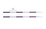 Спицы съемные укороченные "SmartStix" 3,75мм/10см, алюминий, KnitPro, 42144