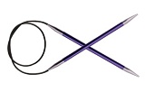 Спицы круговые укороченные "Zing" 7мм/40см, KnitPro, 47075