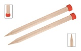 Спицы прямые "Jumbo Birch" 35мм/40см, KnitPro, 35293