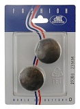 Пуговицы, размер 23мм, металл, Dill, 029268/23-2