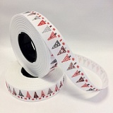 Купить недорого   Тесьма с печатным рисунком "Рождественские елки", ширина 15мм, Acufactum, 35117-01  в интернет магазине Фэмили хоби