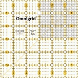 Универсальная линейка с дюймовой шкалой, растр, 6*6дюймов, Prym, 611642