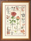 Купить недорого   Набор для вышивания Anchor "In The Garden" /В саду/ 47*31см, MEZ Венгрия, PCE977  в интернет магазине Фэмили хоби