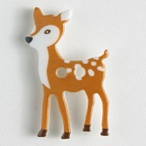 Пуговица, размер 28мм, пластик, Dill, 341100/28-12