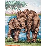 Купить недорого   Набор для вышивания Anchor "Elephant" 23*18см, MEZ Венгрия, PCE963  в интернет магазине Фэмили хоби