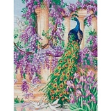 Купить недорого   Набор для вышивания Maia "The Peacock" 40*30см, MEZ Венгрия, 5678000-01027  в интернет магазине Фэмили хоби