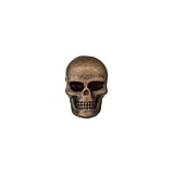 Наконечник для шнура "Череп", размер 15мм, металл, Union Knopf by Prym, U0500817015085101-20