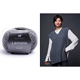 Como /Комо/ пряжа Lamana (100% шерсть мериноса сверхлегкая), 10*25г/120м