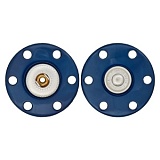 Кнопки пришивные, диаметр 25мм, металл/пластик, Union Knopf by Prym, U0019630025006601-15