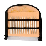 Набор "Special Interchangeable Needle Set" спиц съемных укороченных "Nova Platina", KnitPro, 1061