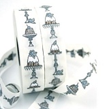 Купить недорого   Тесьма декоративная "Пирожные", ширина 20мм, Acufactum Ute Menze,  в интернет магазине Фэмили хоби