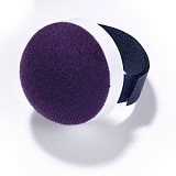 Игольница на руку на липучке, диаметр 58,5мм, пластик/полиэстер, синий, Prym, 611341