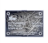 Булавки для шитья 30*0,60мм, сталь, серебристый, 13г в упаковке (пластмассовая банка), Prym, 024292