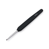 Крючок для вязания с эргономичной ручкой "Basix Aluminum" 4мм/13см, алюминий, KnitPro, 30815