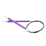 Спицы круговые "Zing" 7мм/60см, KnitPro, 47105
