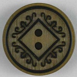 Пуговица, размер 18мм, пластик, Dill, 251247/18-20