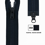 Застежка-молния тракторная тип 5, двухзамковая, длина 75см, YKK, 4335819/75