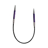 Спицы круговые укороченные "Zing" 3,75мм/22,5см, KnitPro, 47087