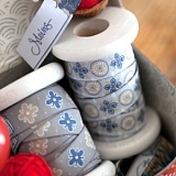 Купить недорого   Тесьма декоративная "Украшения", ширина 16мм, Acufactum Ute Menze,  в интернет магазине Фэмили хоби