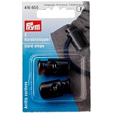 Ограничители для шнура (пластик) с 1-м отверстием, черный цв. 416655