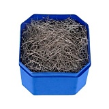 Булавки для шитья 30*0,60мм, сталь, серебристый, 500г в упаковке (пластмассовая банка), Prym, 024190