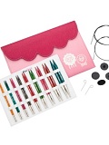 Набор "Deluxe" спиц съемных "Dreamz", длина 13см, 9 размеров, KnitPro, 200633